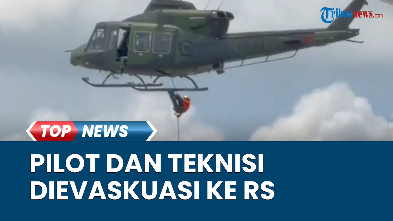 Tim SAR Ungkap Kronologi Evakuasi Pilot Dan Teknisi Pilatus Smart Air ...