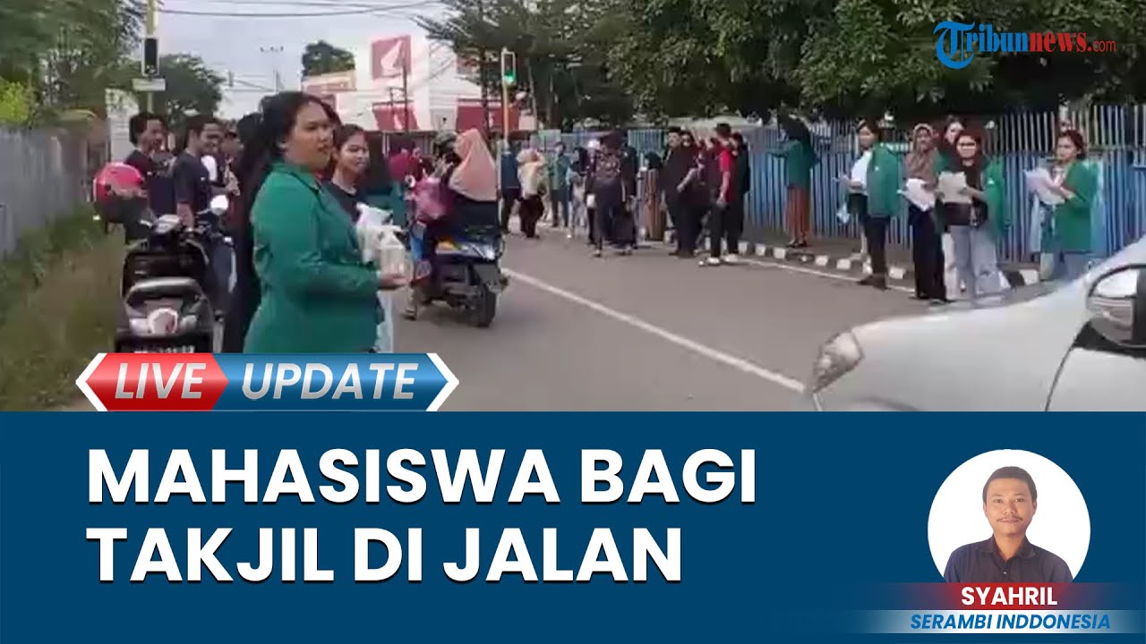 Mahasiswa Unsimar Poso Sulsel Bagikan Ratusan Takjil Di Jalan Pulau ...