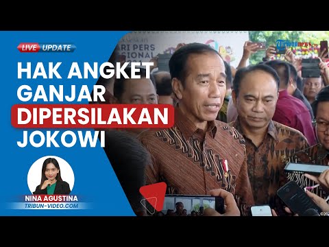 Jokowi Persilakan Ganjar Usulkan Hak Angket Untuk Usut Dugaan Kecurangan Pemilu Yang Didukung Anies