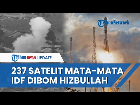 237 Sistem Teknis Satelit Mata-mata Israel Meledak Akibat Diserang Hizbullah, Zionis Rugi Besar
