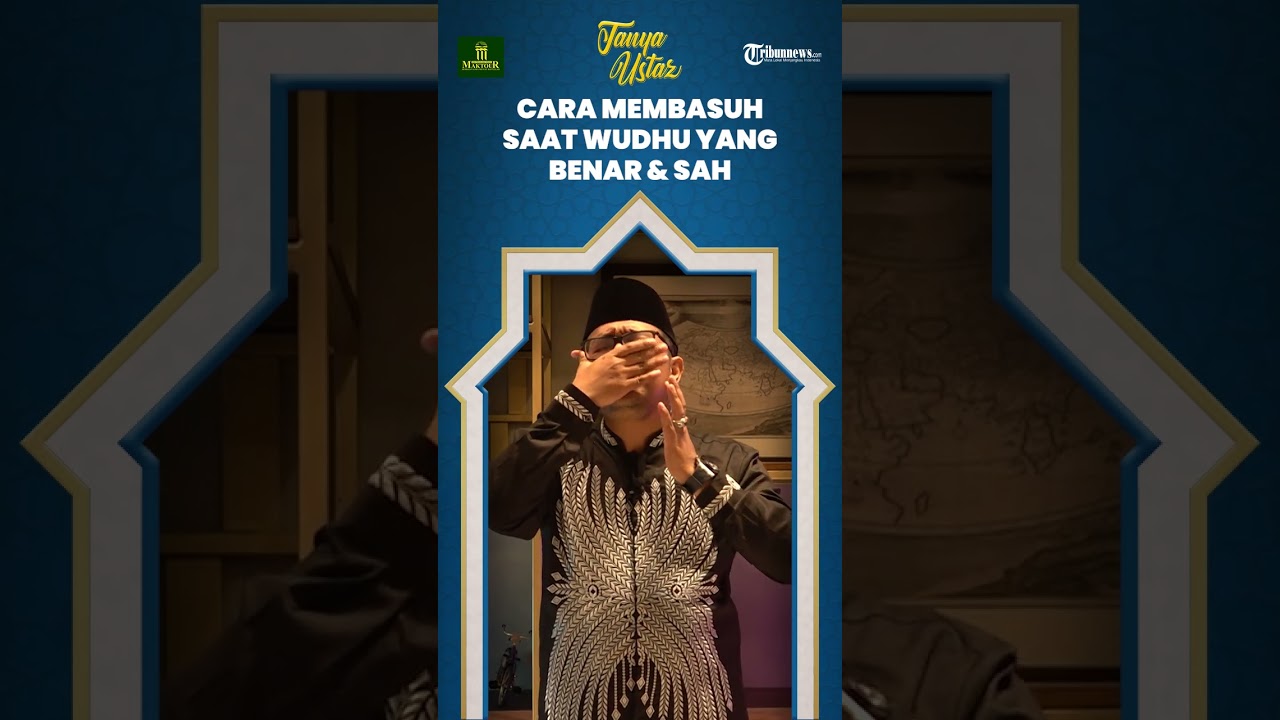 Tata Cara Wudhu yang Sah dan Benar Menurut Hukum Islam, Tidak Harus