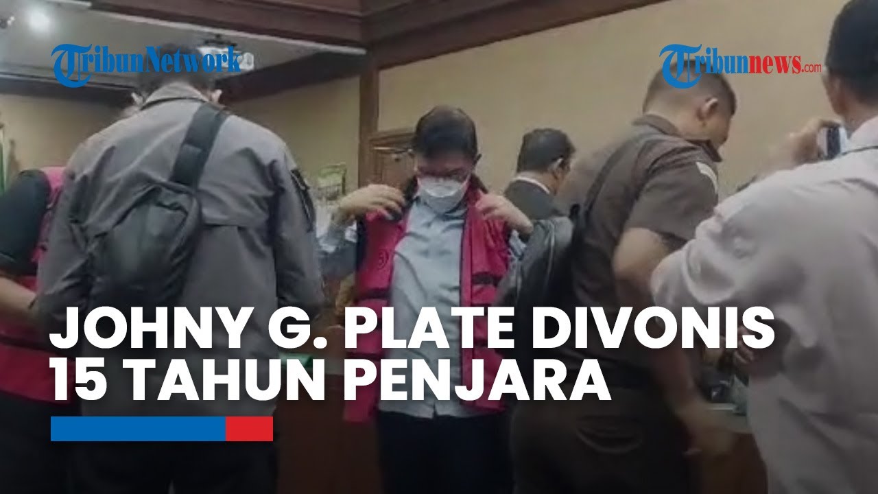 Divonis 15 Tahun, Berikut Hal Memberatkan Dan Meringankan Johnny G Plate