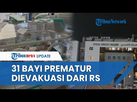 31 Bayi Prematur Dievakuasi dari RS Al-Shifa Gaza, Tak Didampingi Keluarga: Tak Tahu Ada di Mana