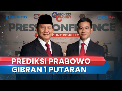 Update Pemilu 2024: Prediksi Kemenangan Prabowo-Gibran 1 Putaran Hingga Real Count Terbaru