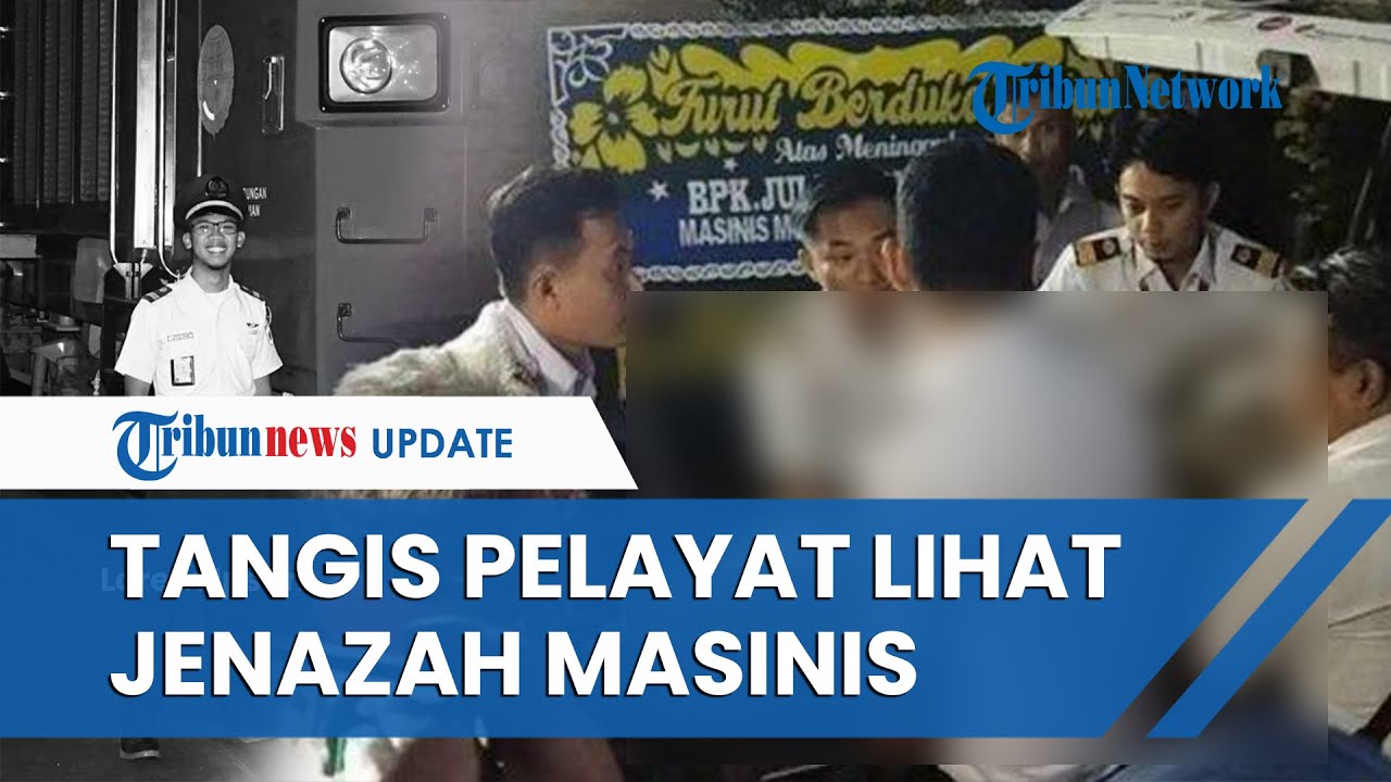 Video: Isak Tangis Pecah Saat Jenazah Masinis Julian Tiba Di Rumah Duka ...