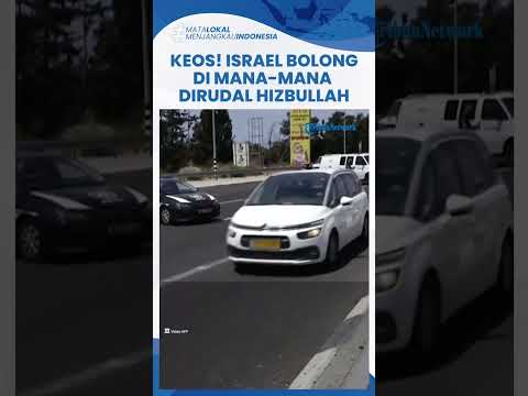 Israel Diteror! Lubang di Mana-mana seusai Diserang Berkali-kali oleh Pesawat Tak Berawak Hizbullah