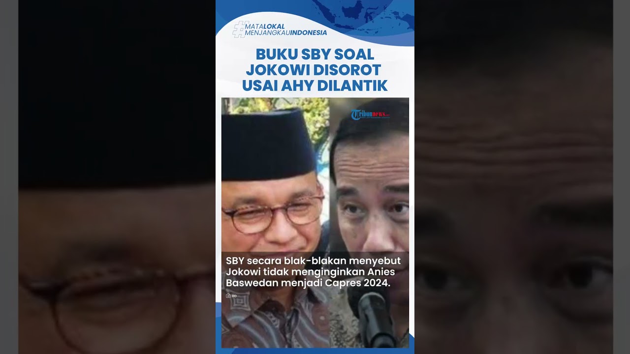 Ahy Jadi Menteri Atr Bpn Buku Sby Cawe Cawe Presiden Jokowi Kembali