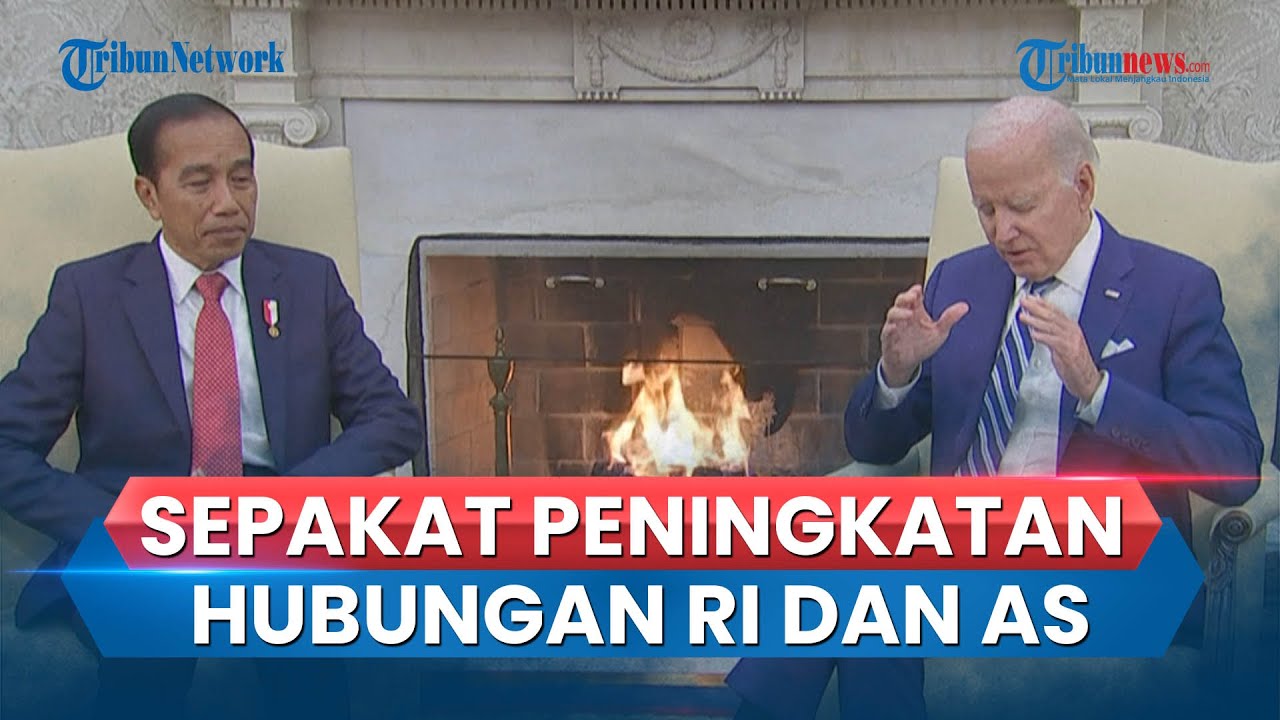 Video: Bertemu Biden Di Gedung Putih, Jokowi Sepakat Indonesia-AS Jadi ...