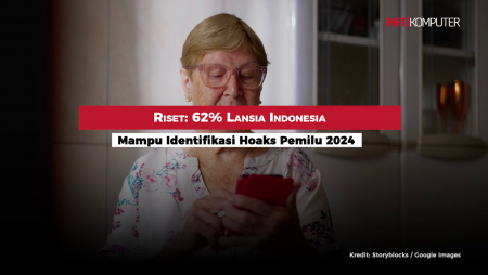 Riset: 62% Lansia Indonesia Mampu Identifikasi Hoaks Pemilu 2024