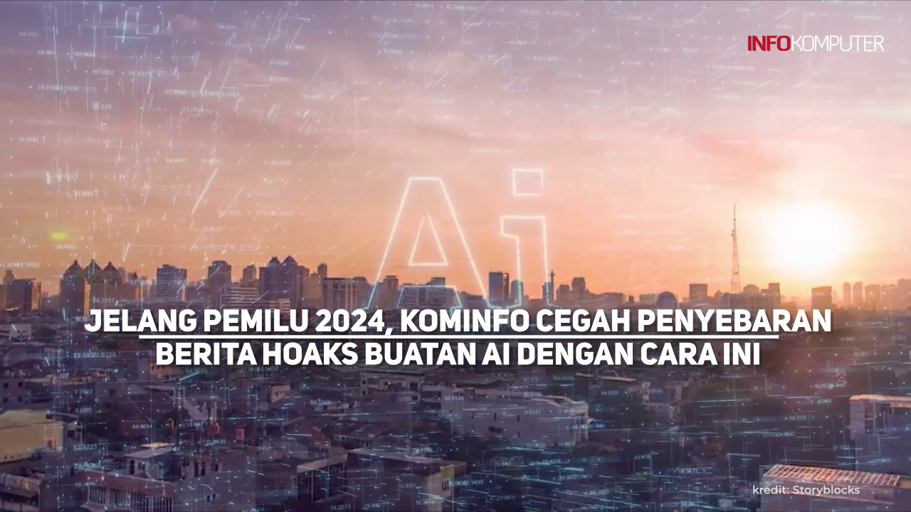 Video: Jelang Pemilu 2024, Kominfo Cegah Penyebaran Berita Hoaks Buatan ...