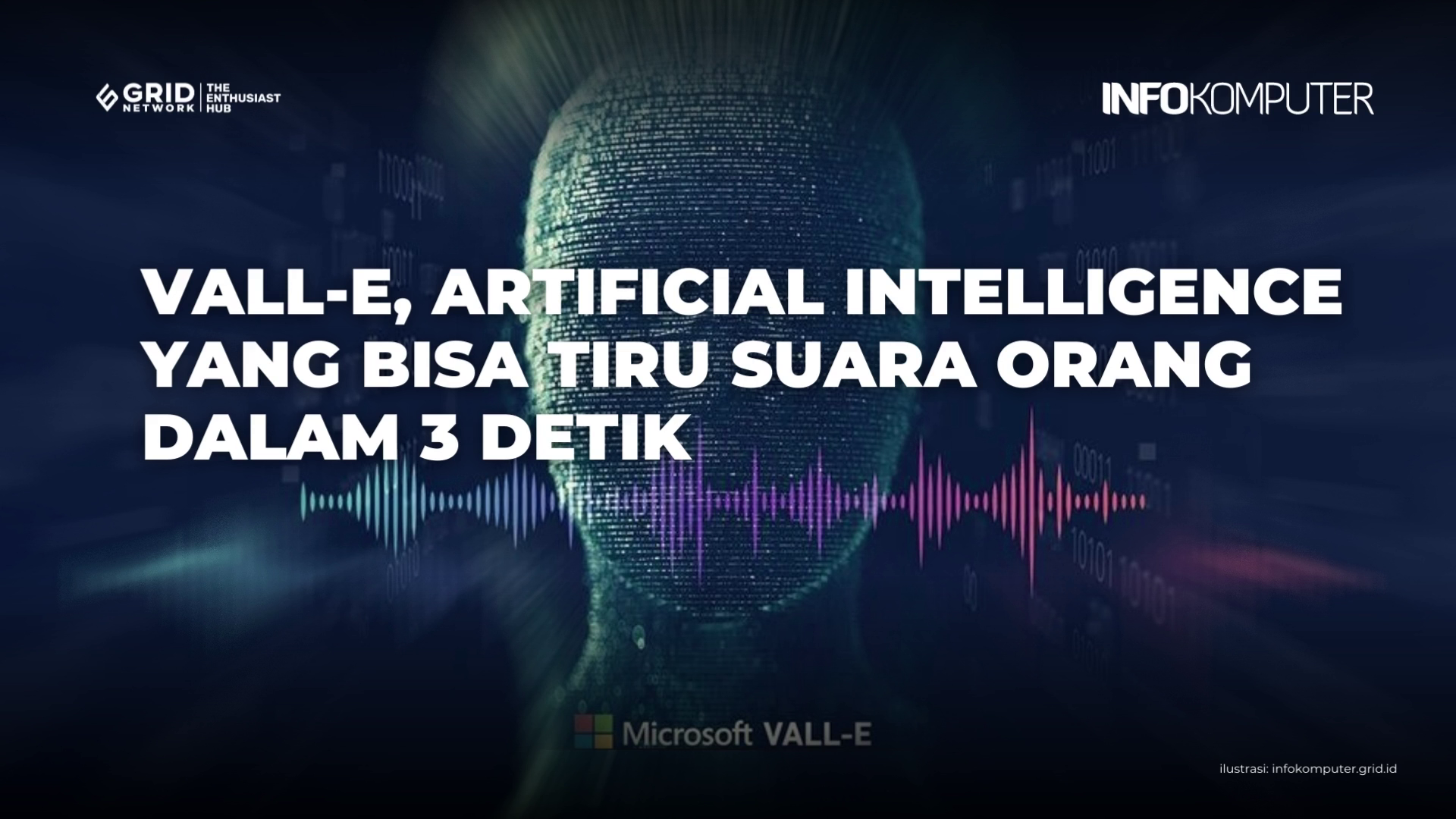 VALL-E, Artificial Intelligence yang Bisa Tiru Suara Orang dalam 3 Detik