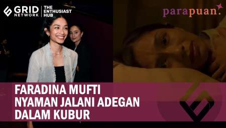 Jalani Adegan dalam Kuburan di Siksa Kubur, Faradina Mufti : Sangat Nyaman Sekali Lho