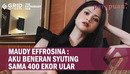 Cerita Maudy Effrosina Syuting dengan 400 Ular di Film Badarawuhi di Desa Penari