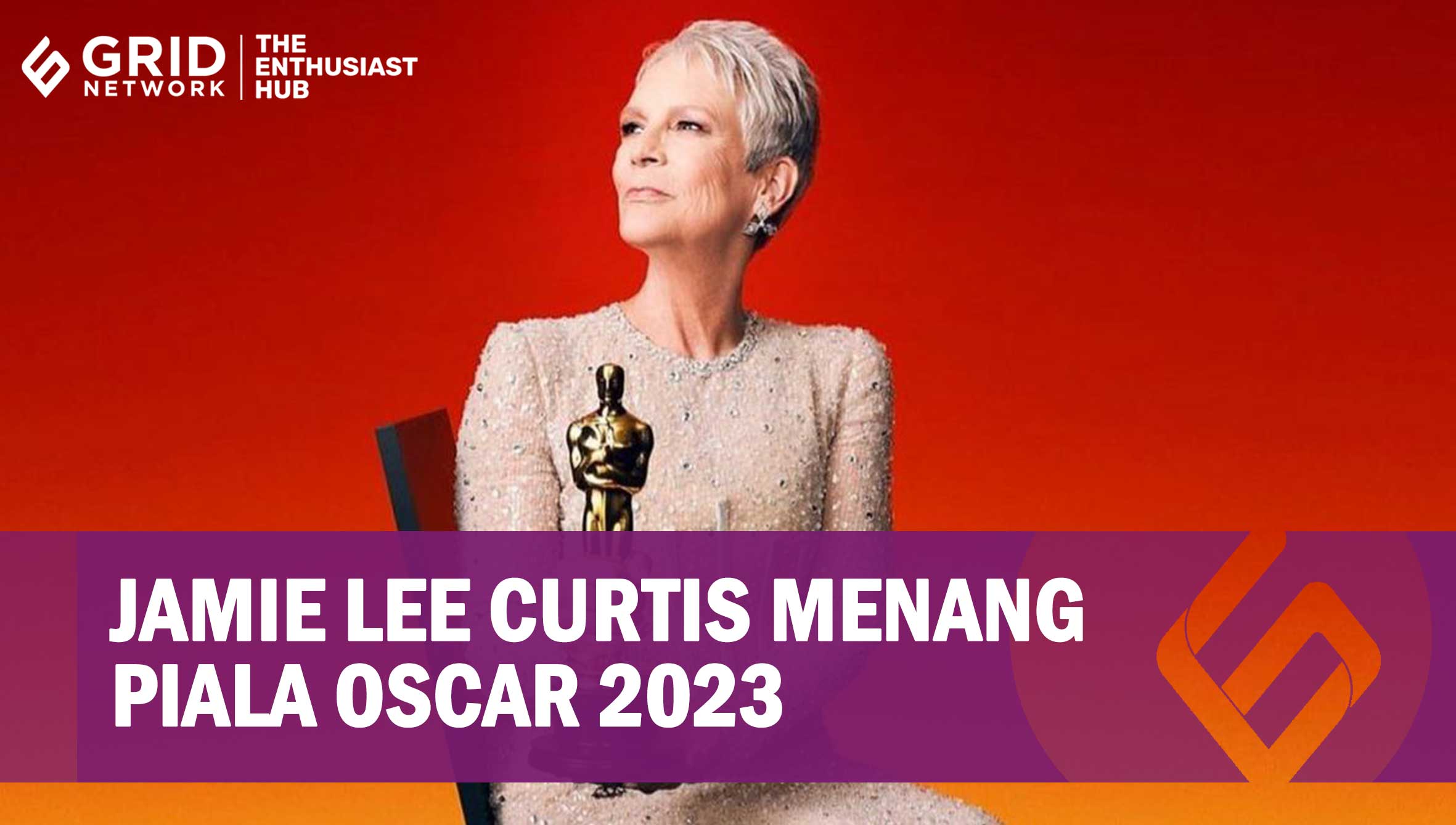 Jamie Lee Curtis Menang Piala Oscar 2023, Sampaikan Pidato Emosional