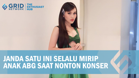 Janda Kelewat Muda, Pesona Ayu Ting Ting Nonton Konser Coldplay Seperti ABG Baru Lulus SMA