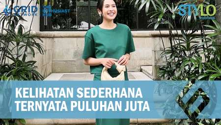 Padahal Bajunya Sederhana Banget, Maudy Ayunda Tetap Terlihat Mewah Karena Tas Kecil Mahal