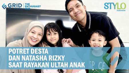 OOTD Santun dan Simpel Selalu Jadi Andalan, Ini Potret Desta dan Natasha Rizky Hadiri Ultah Anak