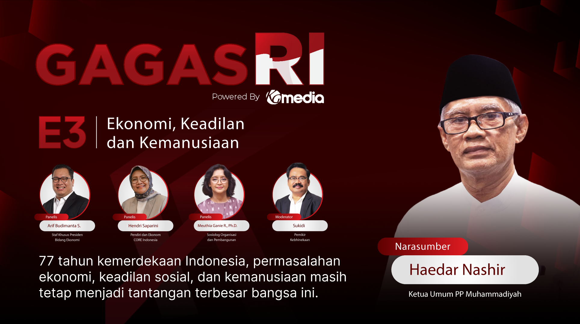 GAGAS RI - Eps. 3 Ekonomi, Keadilan Dan Kemanusiaan