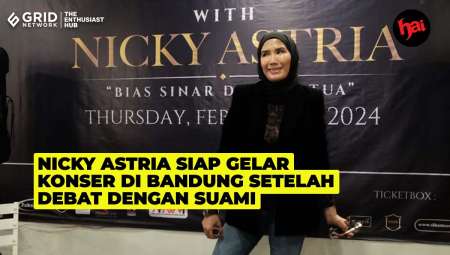 Nicky Astria Siap Gelar Konser di Bandung Setelah Debat dengan Suami