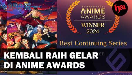 One Piece memenangkan Best Continuing Series di Crunchyroll Anime Awards 2024