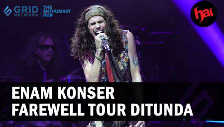 Pita Suara Steven Tyler Rusak sampai Berdarah, Aerosmith Tunda Farewell Tour