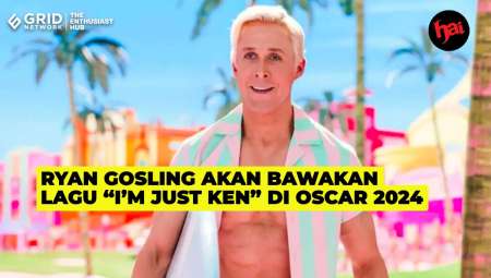 Ryan Gosling akan Bawakan Lagu I'm Just Ken di Oscar 2024