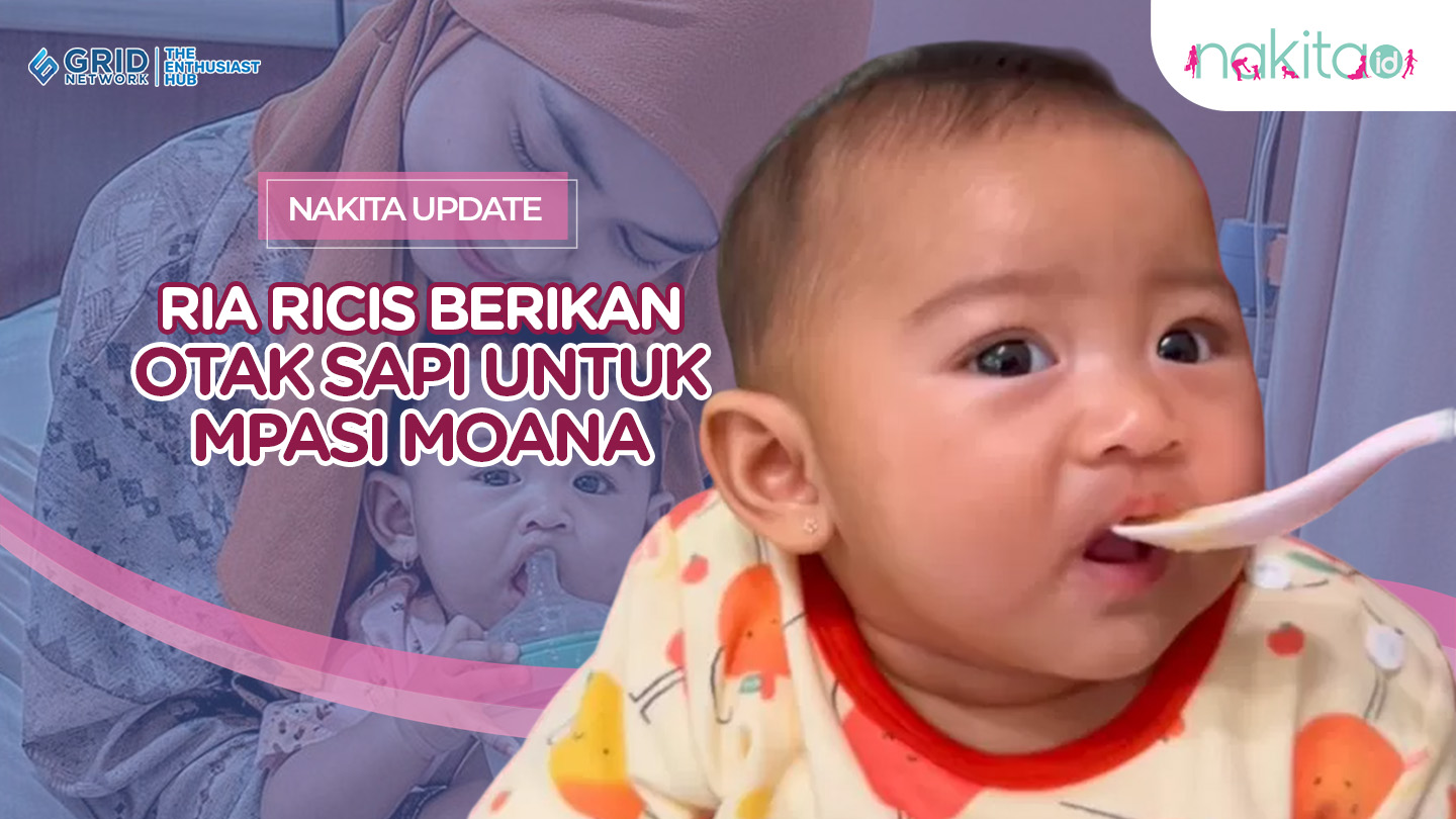 Ria Ricis Berikan Otak Sapi untuk MPASI Moana, Kenapa?