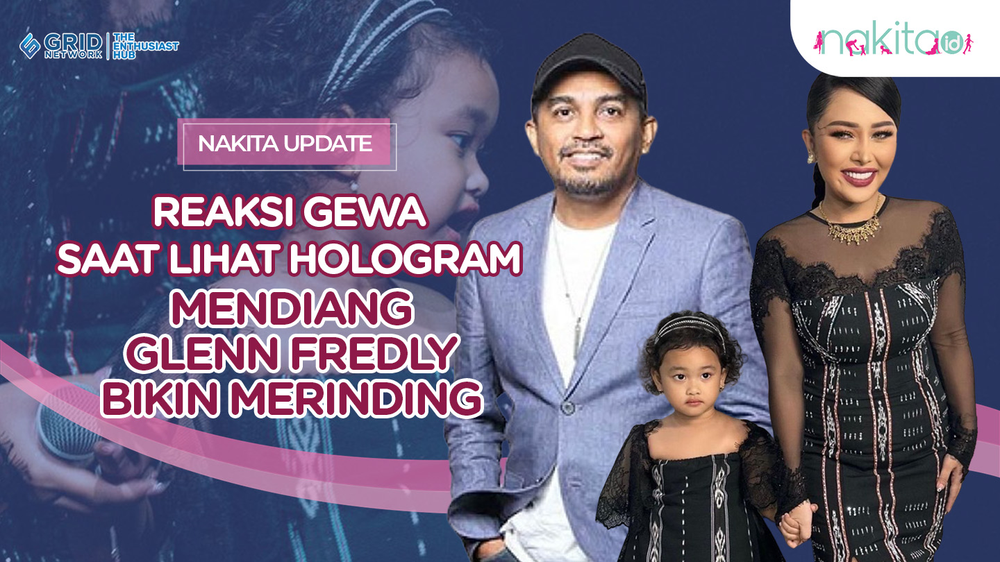 Reaksi Gewa Saat Lihat Hologram Mendiang Glenn Fredly Bikin Merinding