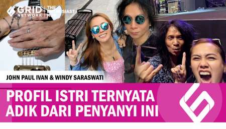 Profil Windy Saraswati, Istri Gitaris Boomerang John Paul Ivan yang Ternyata Adik Penyanyi Ini