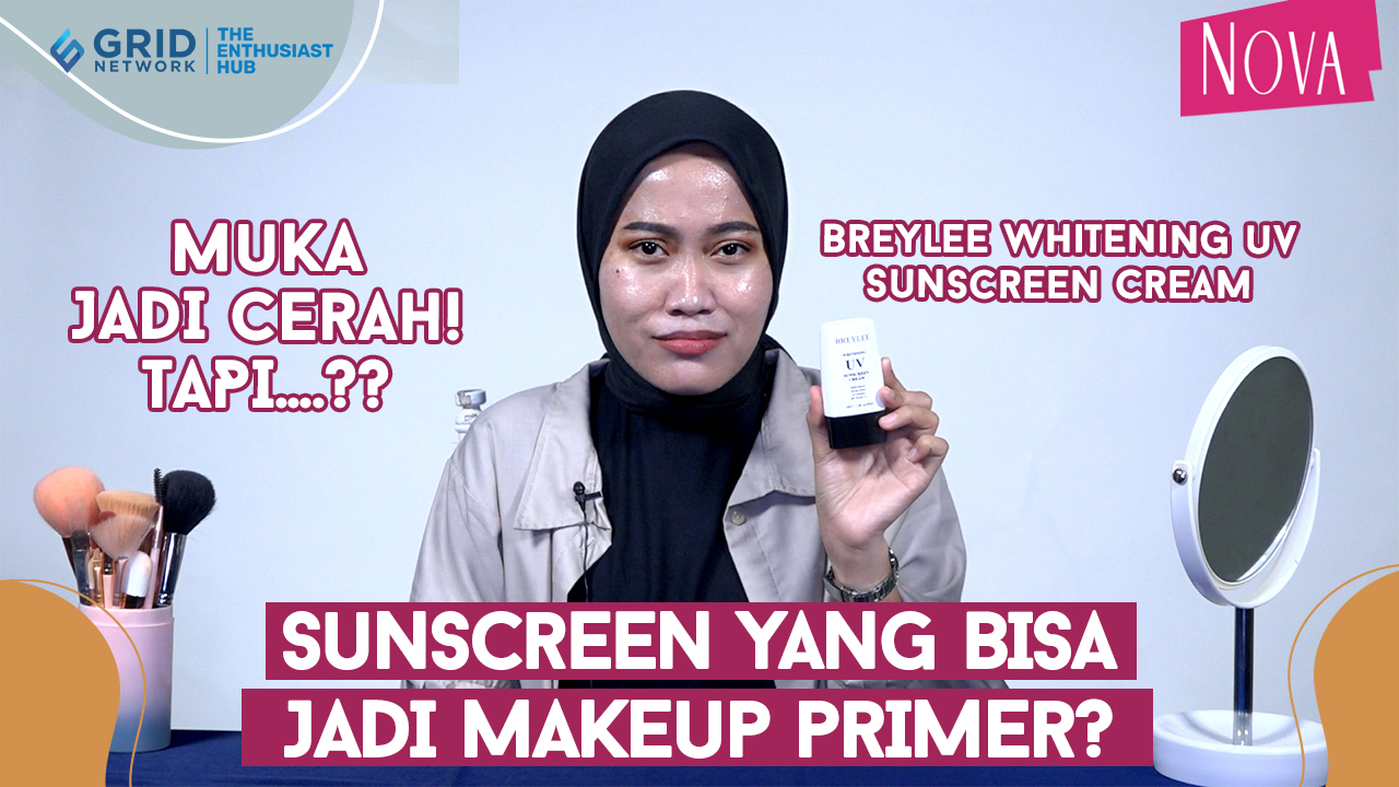 Review Breylee Whitening UV Sunscreen Cream!