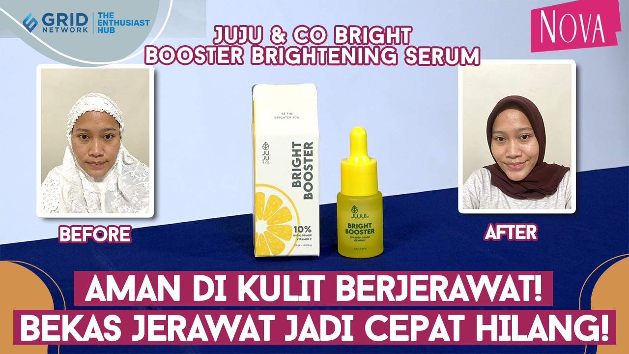 Review JUJU & CO Bright Booster Brightening Serum