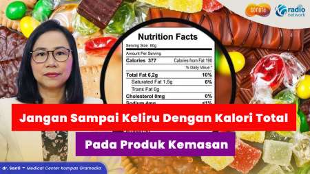 Apa Maksud Kalori Total Pada Informasi Nilai Gizi Produk Kemasan?