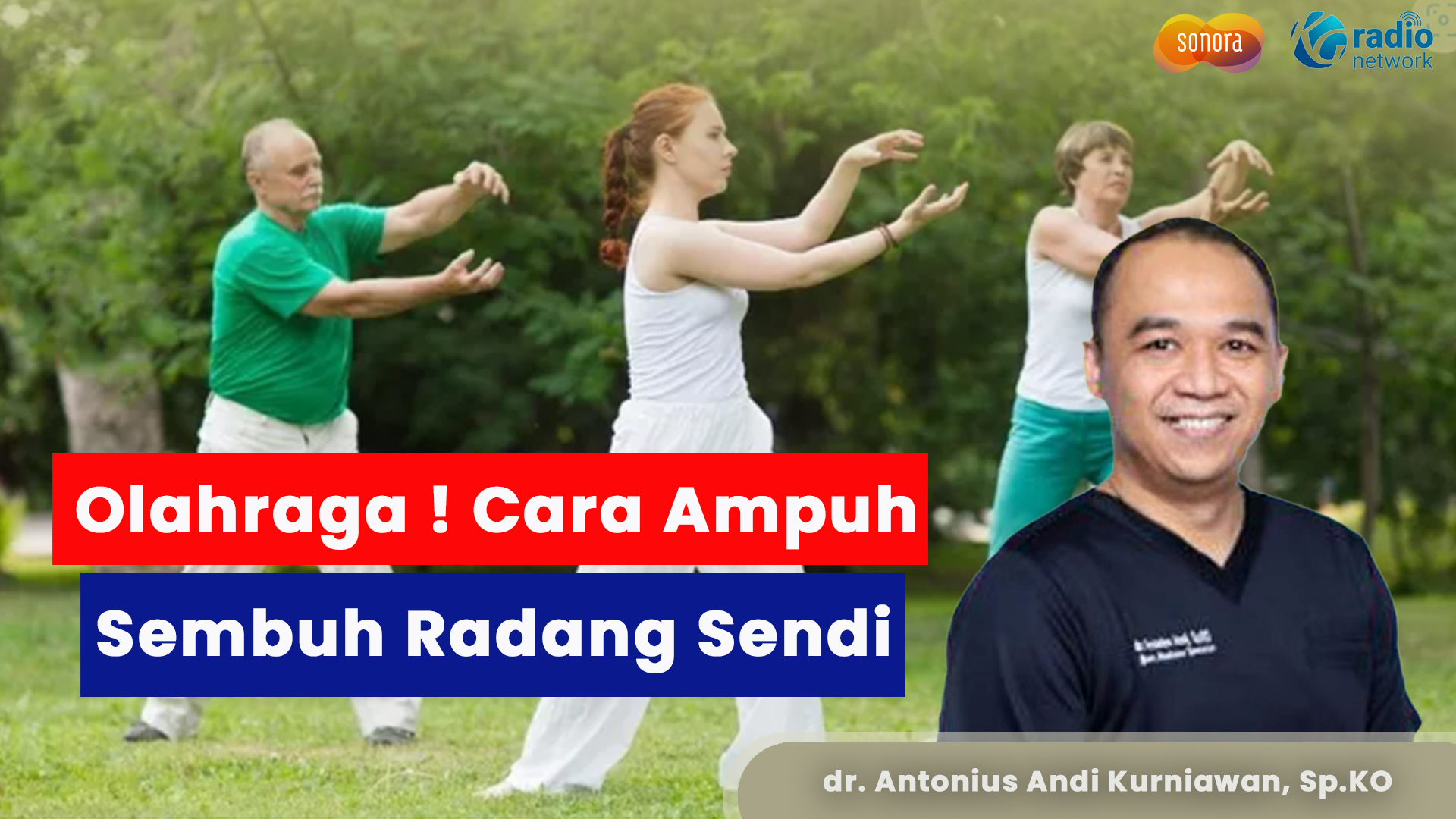 Cara Ampuh Menyembuhkan Radang Sendi | Talkshow with Taisho Pharmaceutical Indonesia