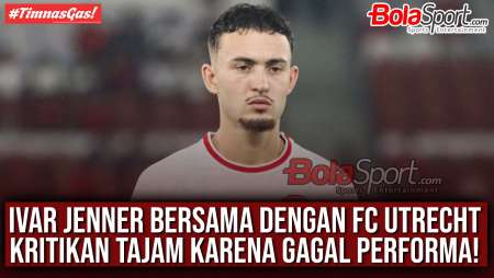 Media Belanda Sebut Gelandang Timnas Indonesia Ivar Jenner Tinggal Tunggu Didepak FC Utrecht