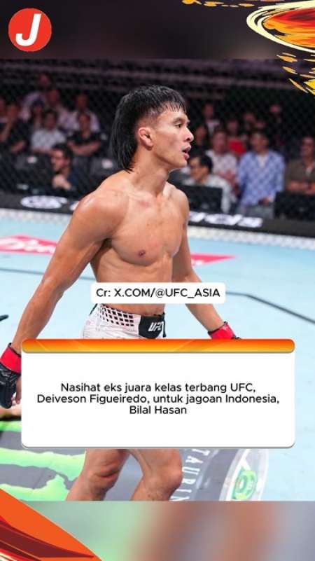 Mantan Raja UFC Kasih Nasihat kepada Petarung Indonesia Bilal Hasan