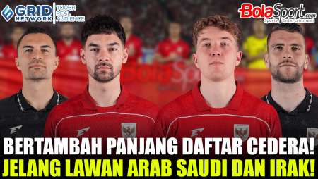 Kabar Buruk Timnas Indonesia Kembali Menambah Pemain Cedera