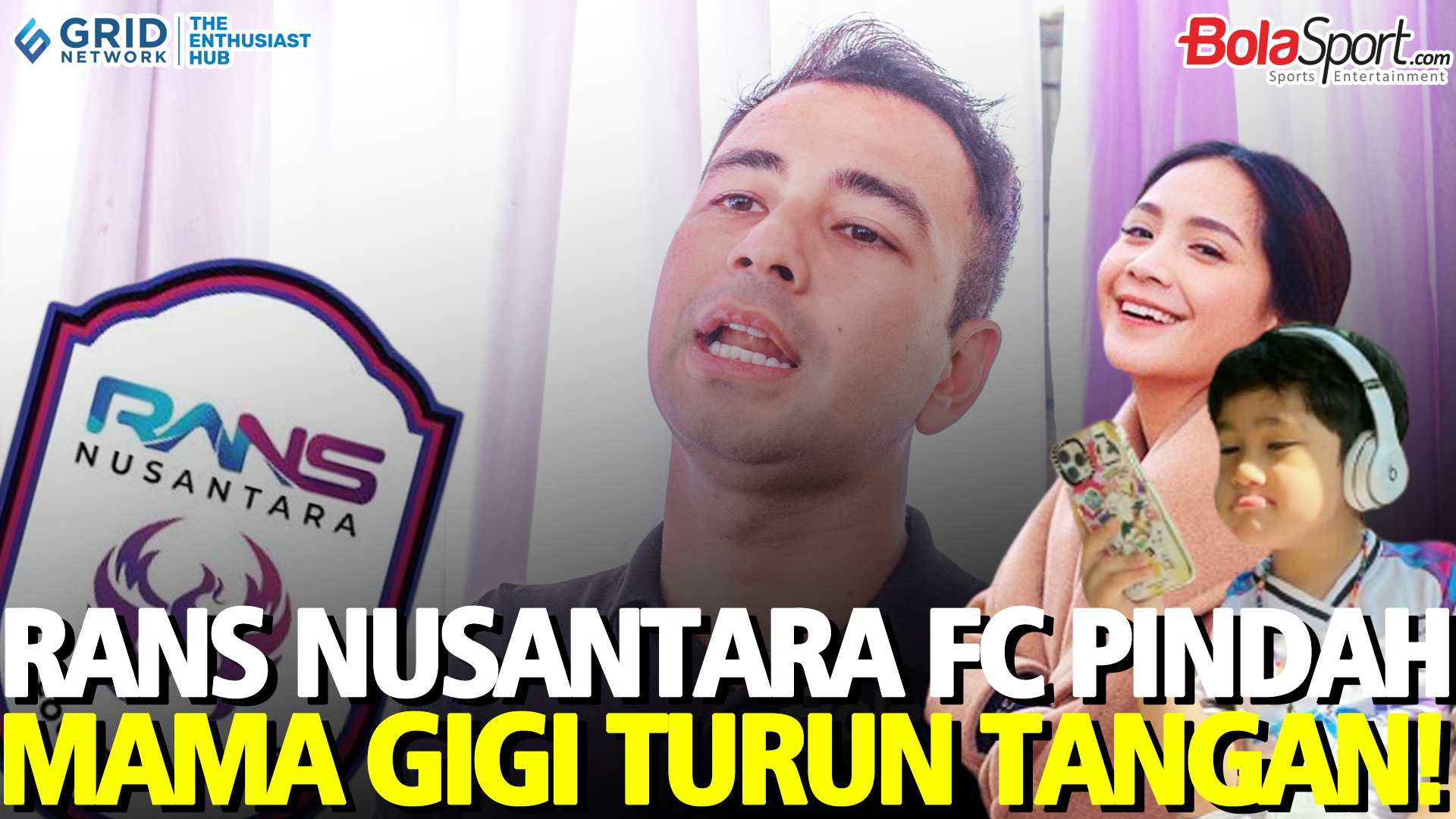 RANS Nusantara FC Buka Peluang Pindah ke Padang, Raffi Ahmad Sebut Ada Permintaan Sang Istri