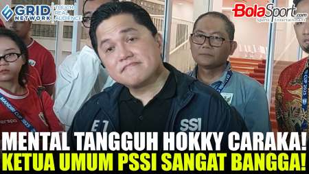 ASEAN Cup U-23 2025 - Erick Thohir Bela Hokky Caraka yang Disoraki