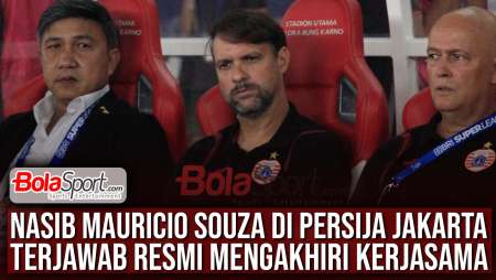 Mauricio Souza Tinggalkan Persija, Macan Kemayoran Juga Lepas Beberapa Nama Brasil