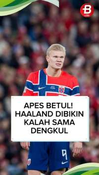 Lutut Lawan Bikin Haaland Gagal Cetak Gol Lebih dari Satu