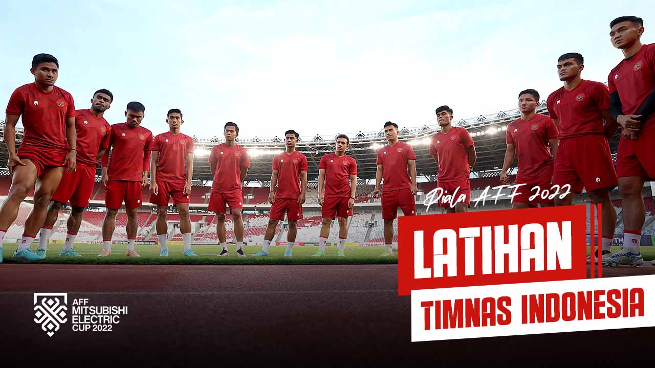 Mengintip Latihan Timnas Indonesia Jelang Laga Kontra Vietnam di Piala AFF 2022