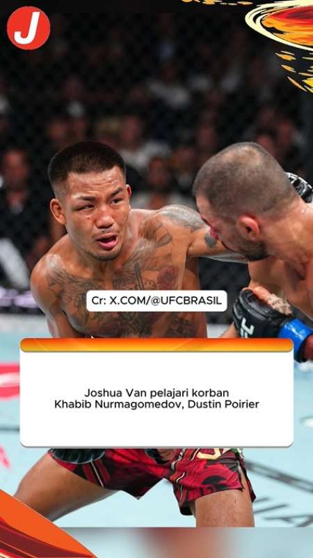 Joshua Van Pelajari Korban Khabib Nurmagomedov di UFC