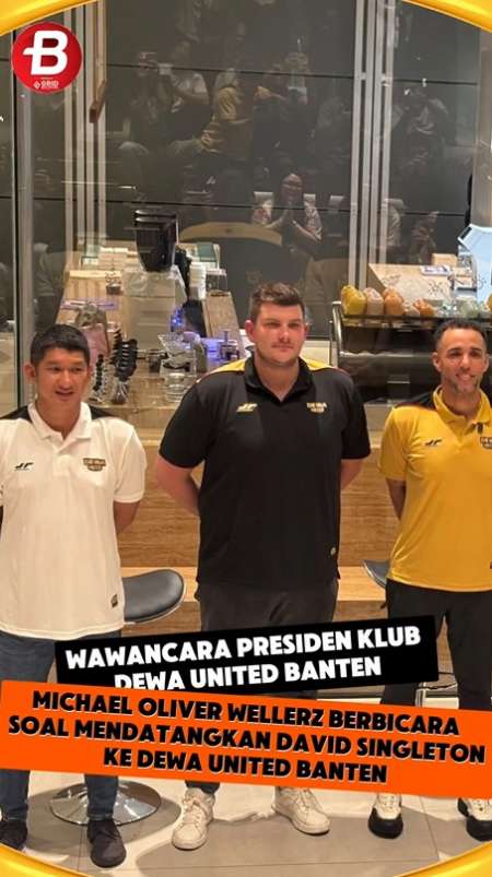 Wawancara dengan Presiden Dewa United Banten soal Kepala Pelatih yang Baru