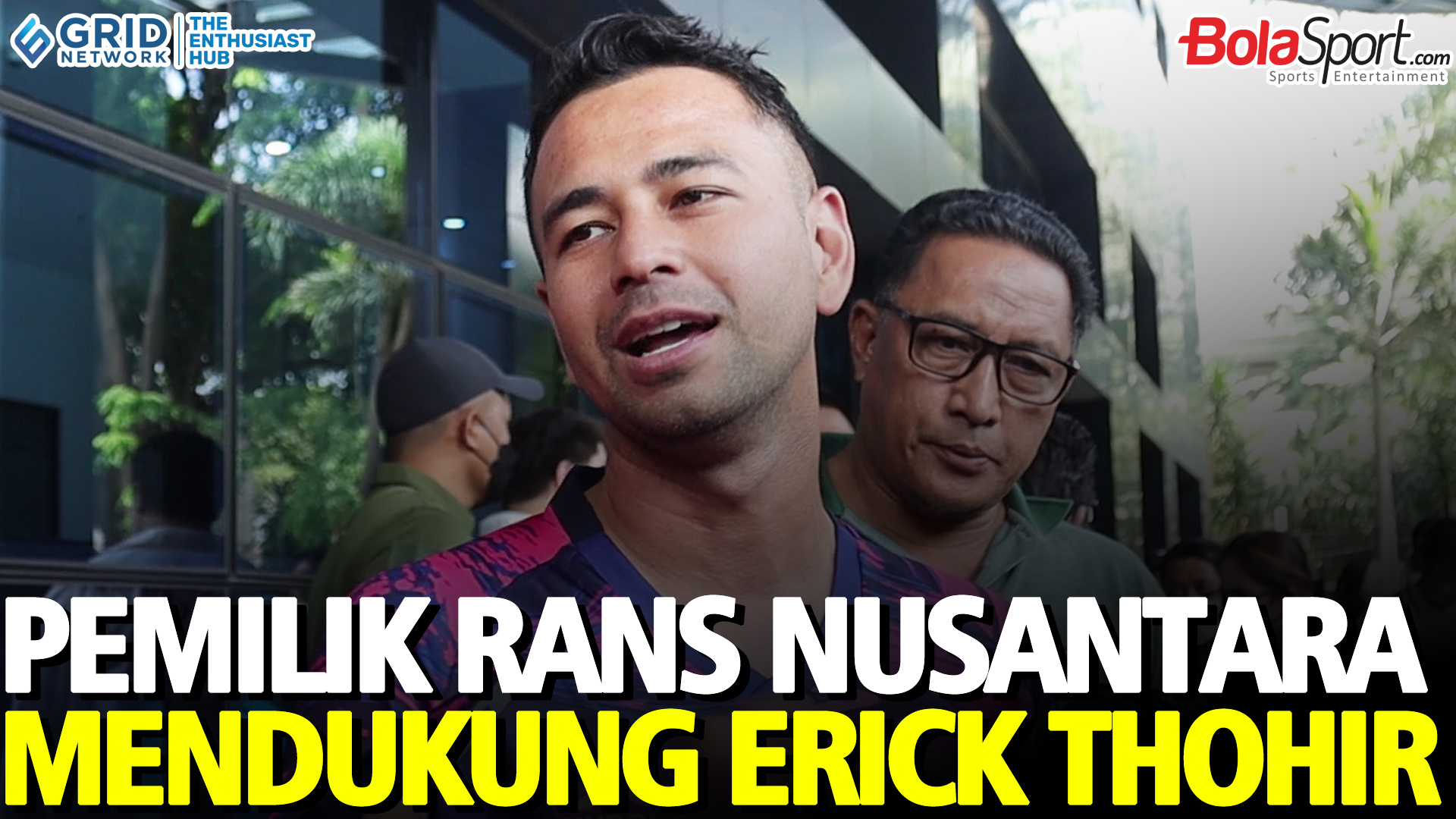 Raffi Ahmad Nilai Erick Thohir Punya Nyali Benahi Sepak Bola Indonesia