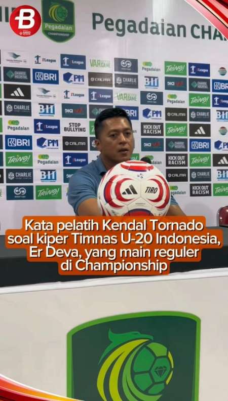 Komentar Pelatih Kendal Tornado soal Er Deva yang Jadi Kiper Utama Timnya