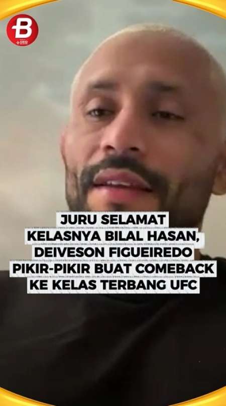 Mantan Raja UFC Deiveson Figuereido Pertimbangkan Kembali ke Kelasnya Bilal Hasan