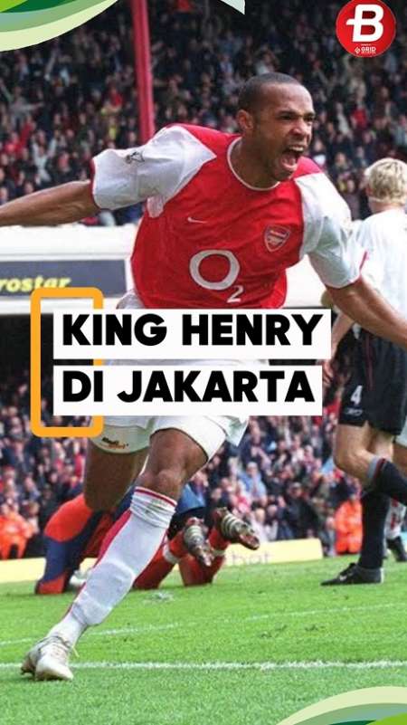 Thierry Henry Hadir di Jakarta untuk Laga North London Legends vs United Legends
