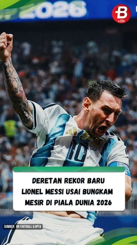 Lionel Messi Bikin Rekor Lagi di Piala Dunia 2026
