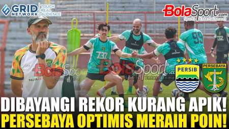 Pelatih Persebaya Berambisi Buat Sejarah di Kandang Persib Bandung
