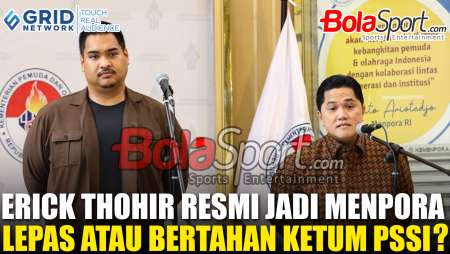 Jawaban Erick Thohir soal Peluang Mundur dari PSSI setelah Dilantik sebagai Menpora